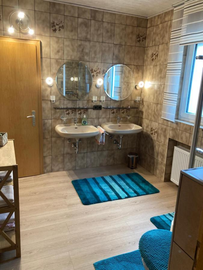 Ferienwohnung Am Wiehengebirge Hullhorst Bagian luar foto