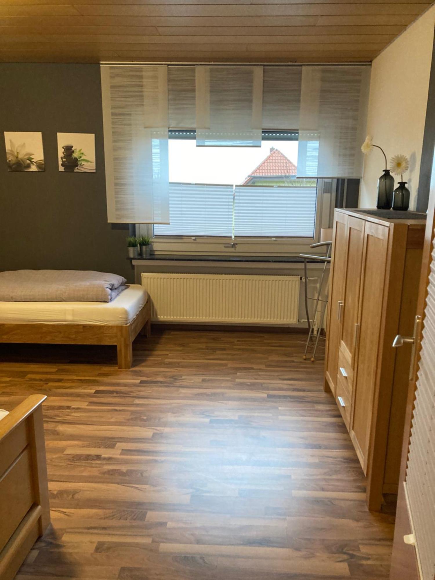 Ferienwohnung Am Wiehengebirge Hullhorst Bagian luar foto